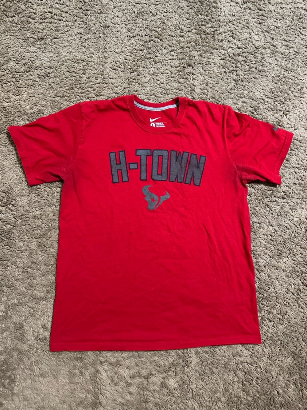 Vintage NFL Houston Texans “triple red” shirt 00s size large